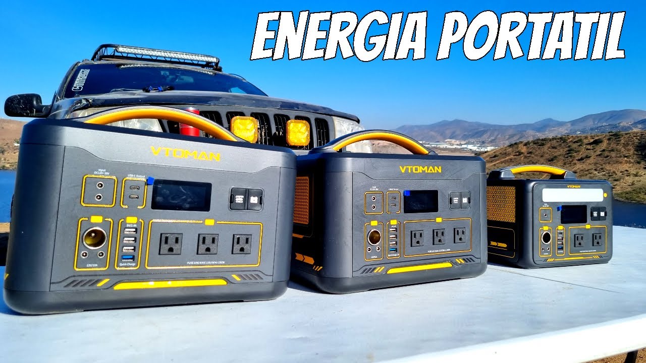 Todos necesitan una estacion de energia portatil VTOMAN en su equipo OVERLAND l Offroad Tijuana