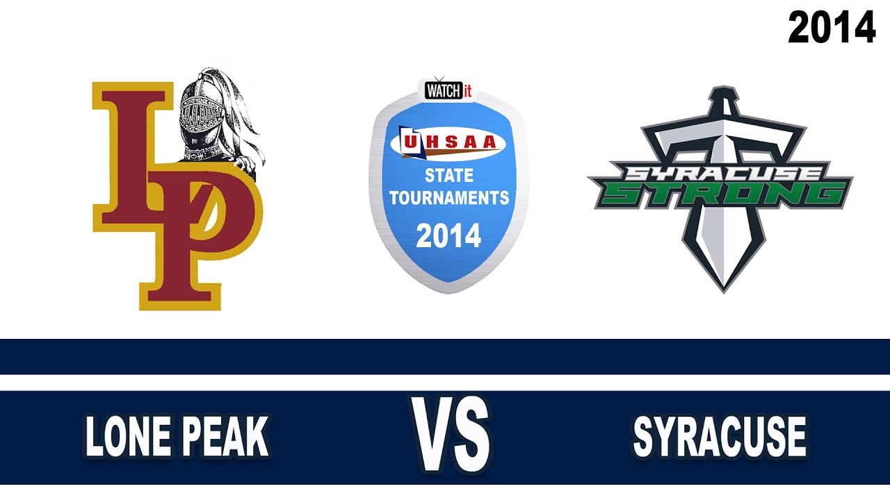 5A Boys Basketball: Lone Peak vs Syracuse High School UHSAA 2014 State Tournament Round 1
