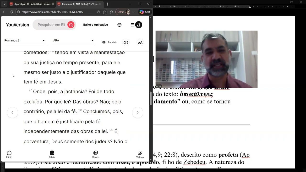 APOCALIPSE - O LIVRO DAS REVELAÇÕES - Capítulo 14 versos 01 a 12
