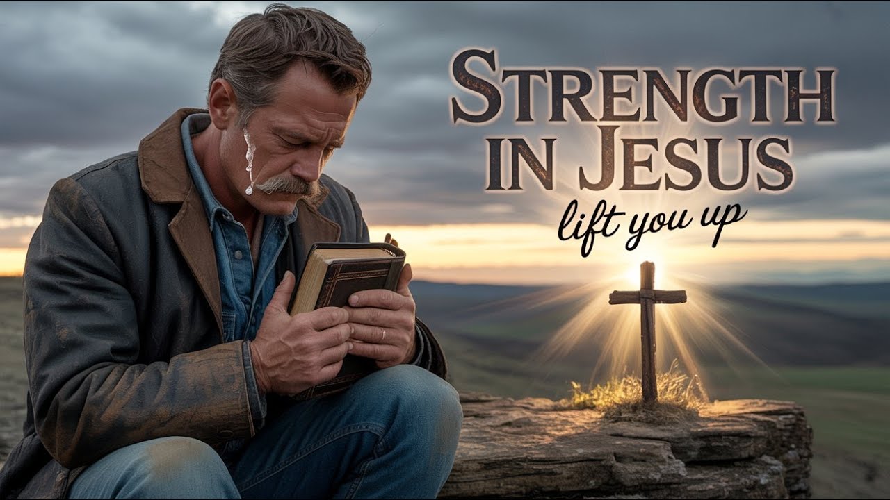 Strength in Jesus ✝️  Country Gospel Songs to Lift You Up When You're Down