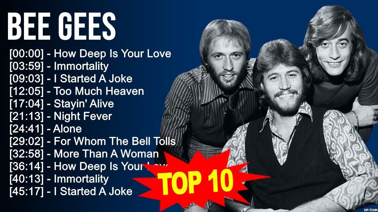 B e e G e e s Songs ⭐ 70s 80s 90s Greatest Hits ⭐ Best Songs Of All Time