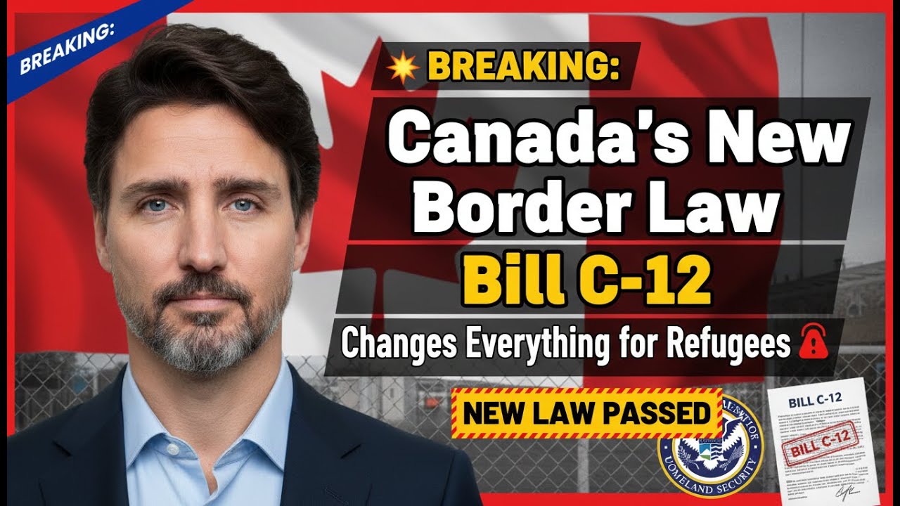 💥 BREAKING: Canada's New Border Law &ndash; Bill C-12 Changes Everything for Refugees 🚨