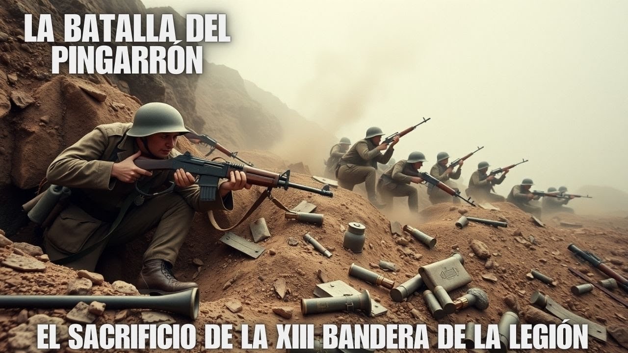 «El sacrificio de la XIII Bandera en el Pingarrón»