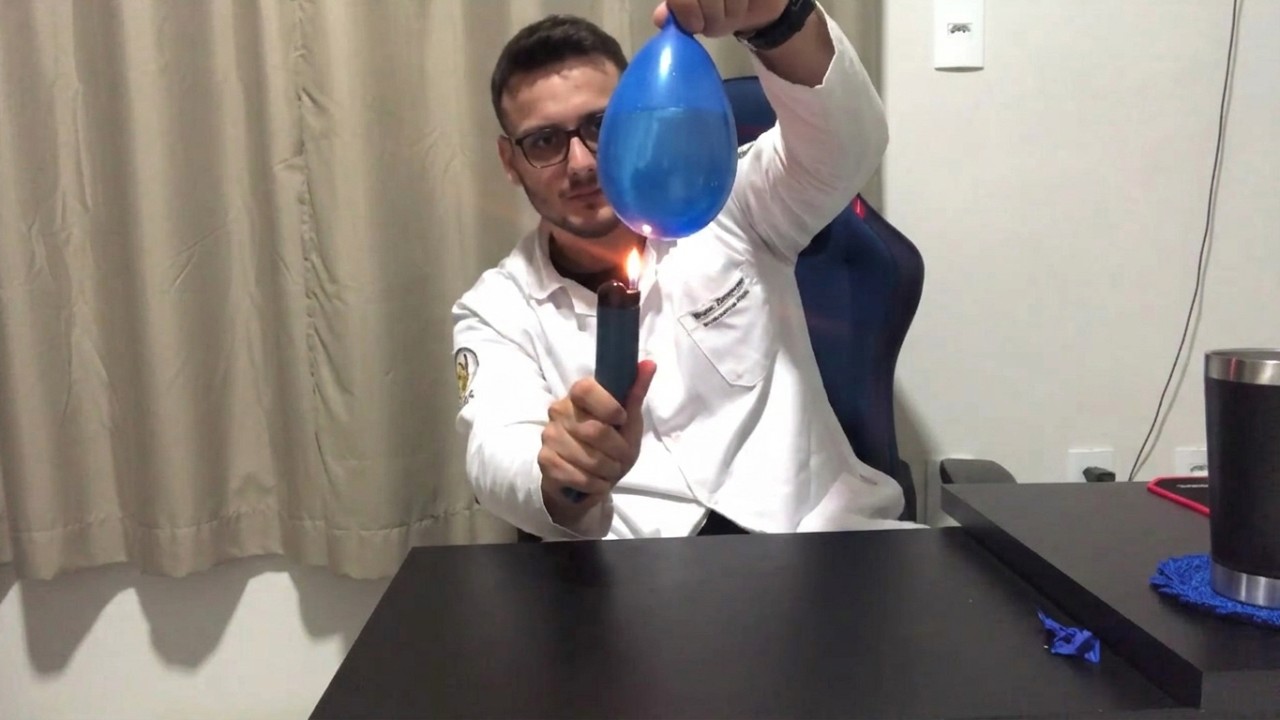 Experimento - Balão a prova de fogo