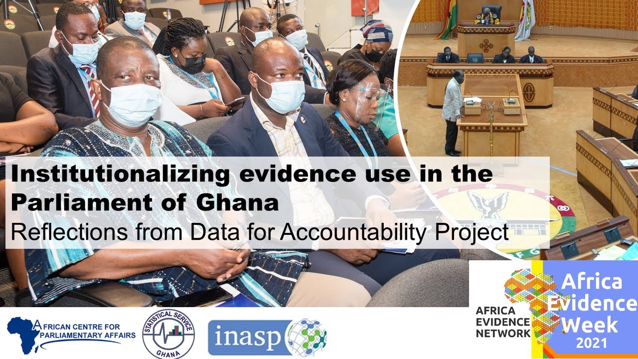 Webinar: Institutionalizing evidence use in the Parliament of Ghana