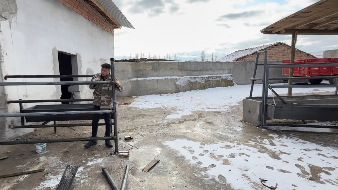 SONDA DOĞRU GELDİK// PATOK DEMİRLERİNİ BOYUYORUZ GÜNLÜK VLOG