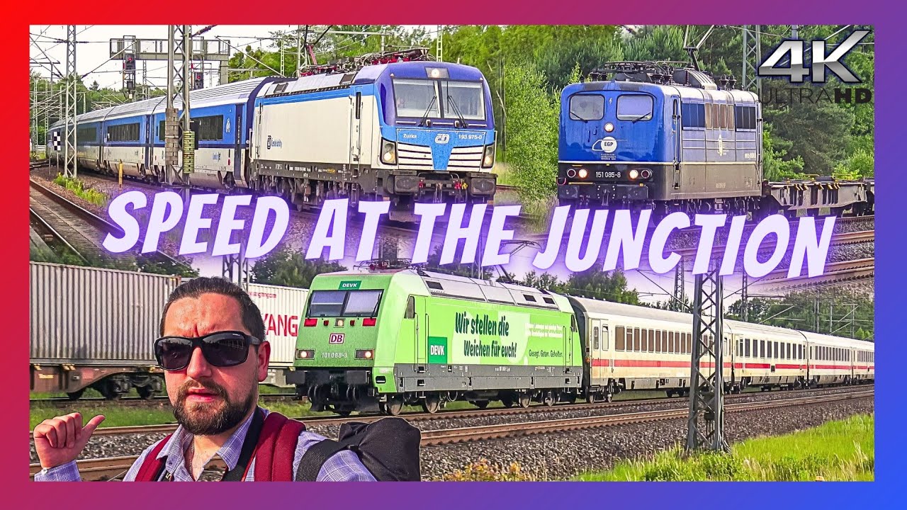 Speed at Hagenow Junction | Trackside Vibes Ep. 14 #vlog #trainspotting #travel #germany
