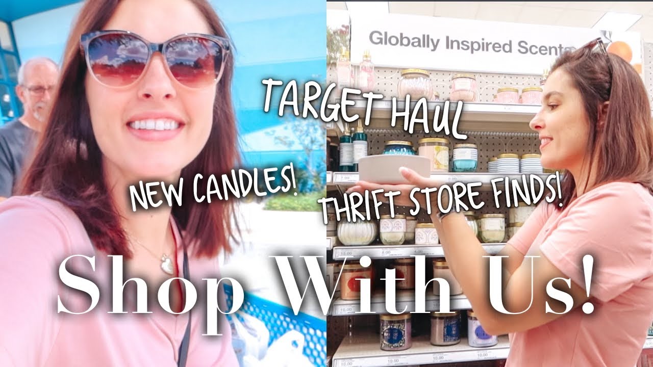 Shop With Us | Thrift Finds, Target, & Candles