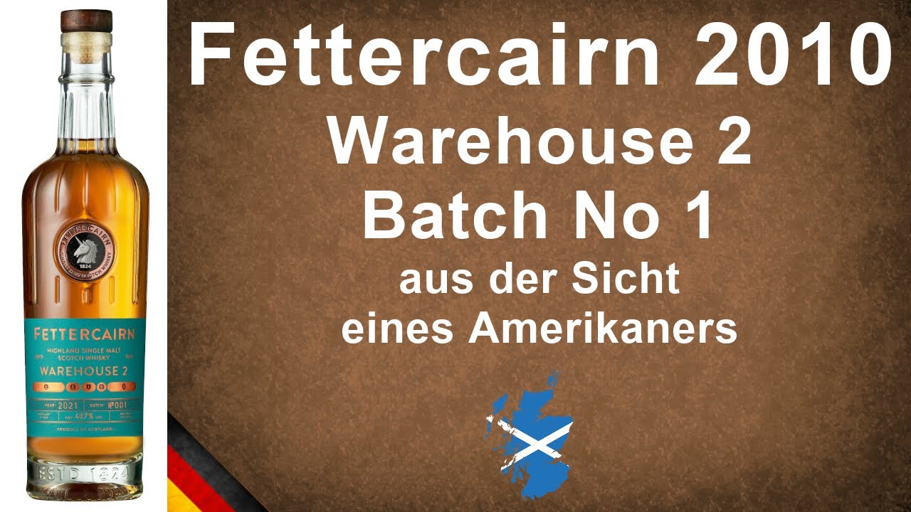Fettercairn 2010 Warehouse 2 Batch No 1 Single Malt Scotch Whisky Verkostung von WhiskyJason