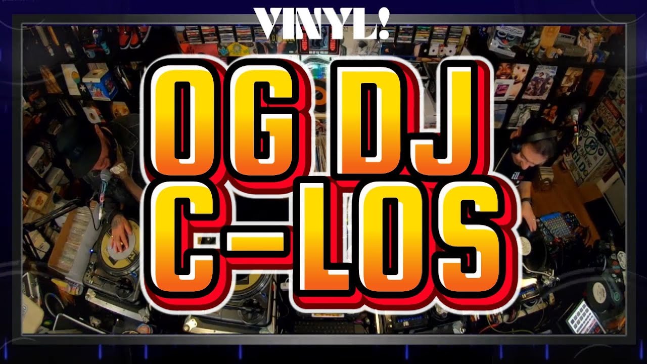 VINYL! Twitch Stream with special guest set by @ogdjclos - C-Los ! (12-4-24)
