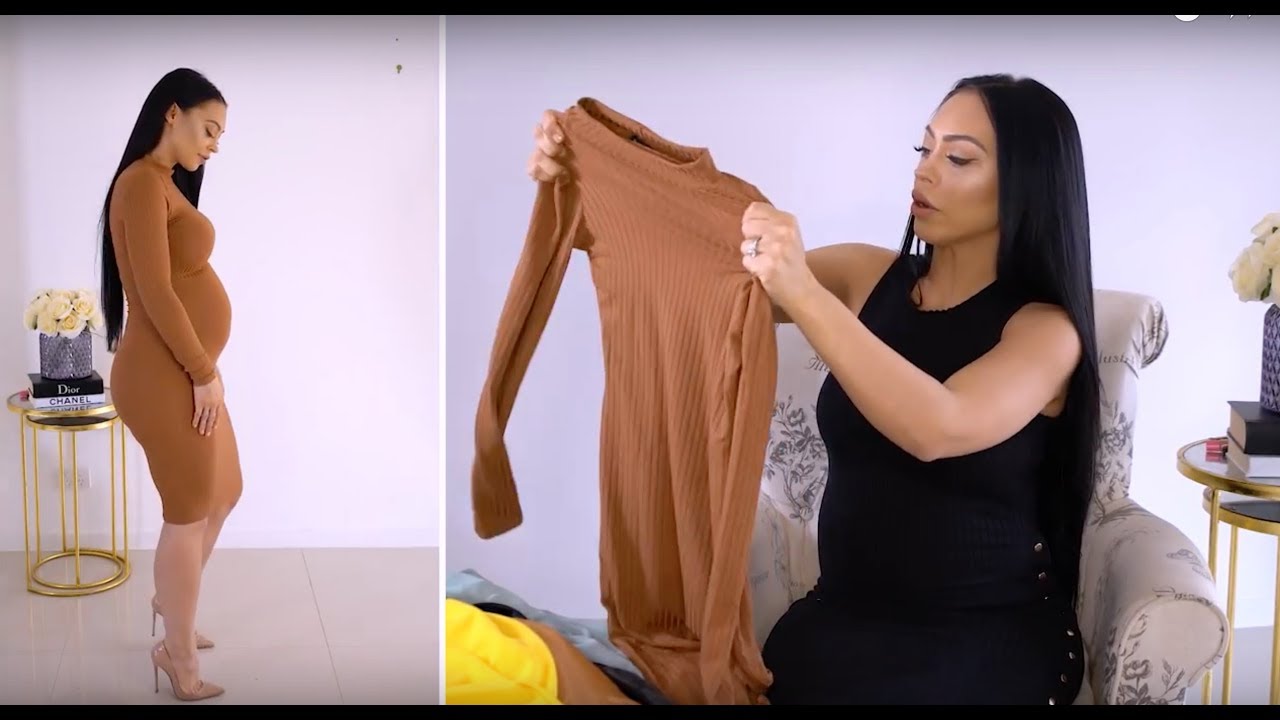 MY FIRST PREGNANCY CLOTHING HAUL | BOOHOO