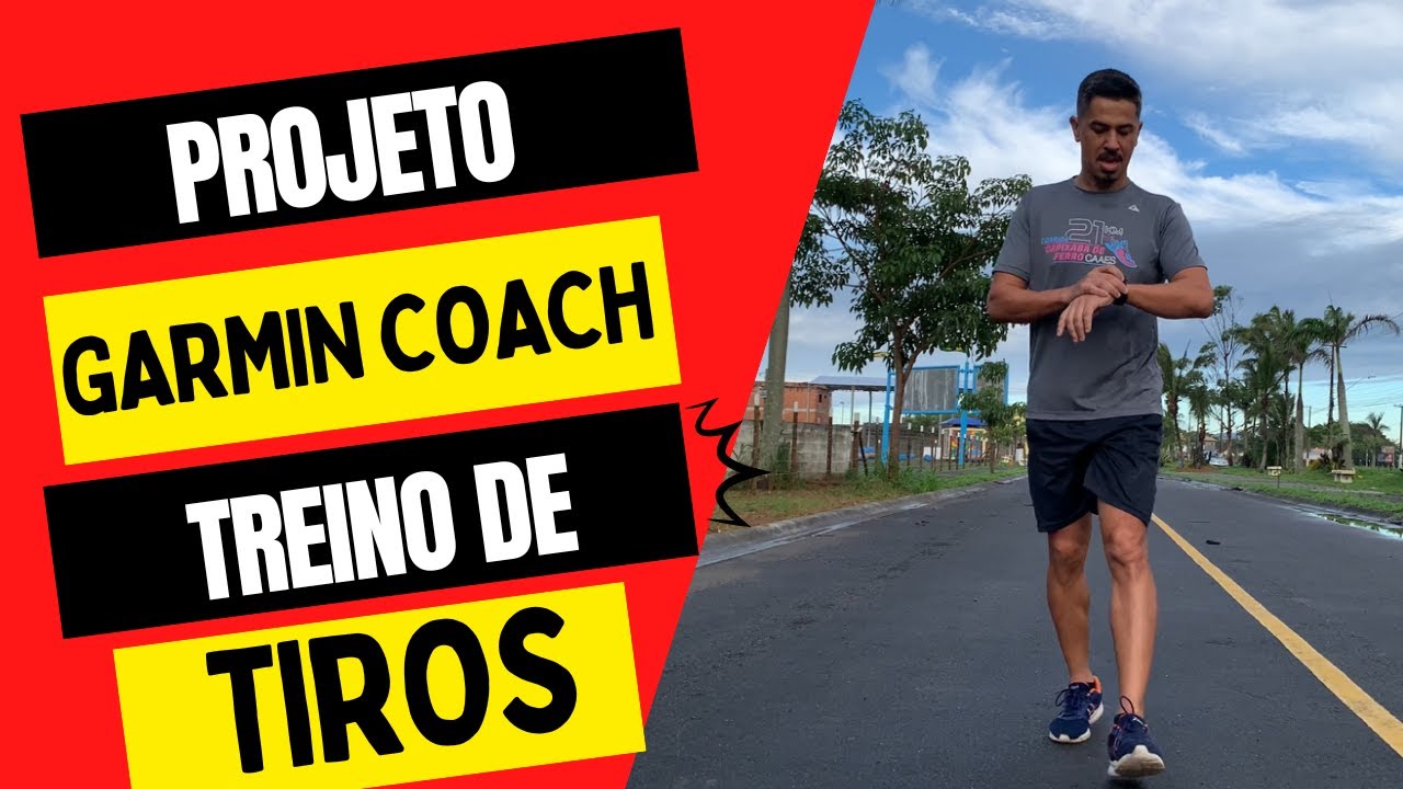 Desafio Garmin Coach - 5km  - EP 2 - Treino de Tiros