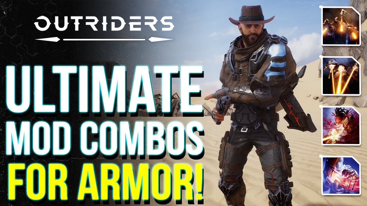 OUTRIDERS | Become Way Stronger! Ultimate ARMOR MODS Combinations For End Game (Outriders Best Mods)