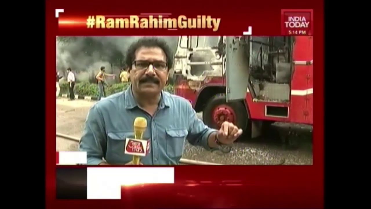 10 People Dead In Clashes Following Ram Rahim Rape Verdict