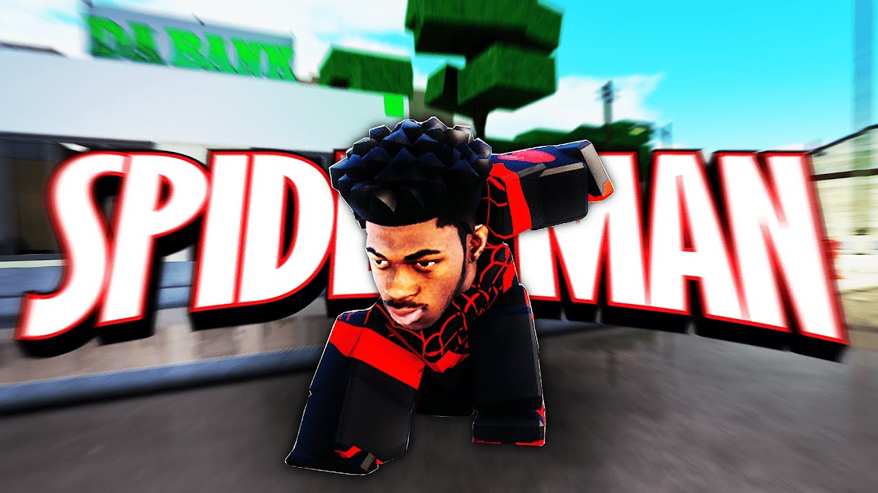 так я стал Майлзом Моралесом в Roblox Da Hood...