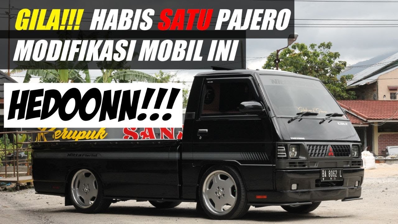 VIRAL!!! Mitsubishi L300 rasa pajero || MODIFIKASI mitshubishi L300 terhedon di Sumatera