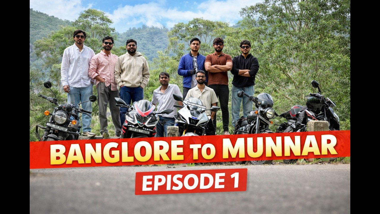 Bangalore to Munnar Travel Vlog (DAY-1) | From City Chaos to Mountain Calm 🌿