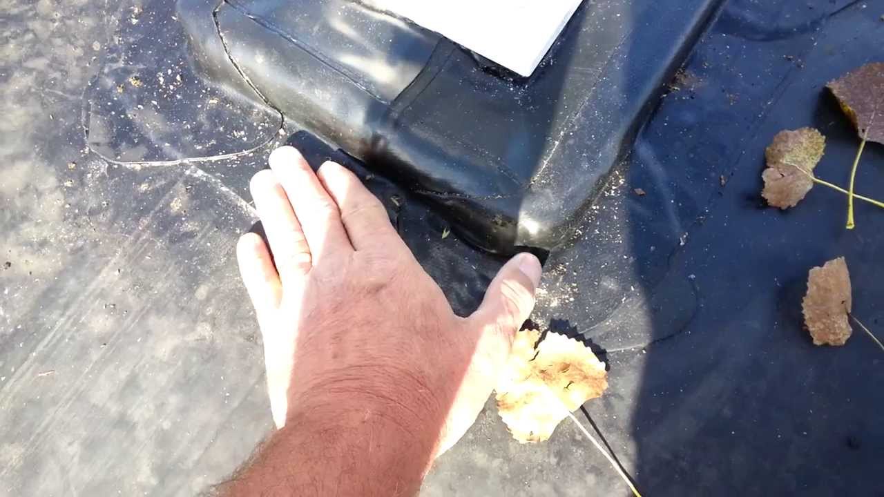 How to mount railing to EPDM  flat roof