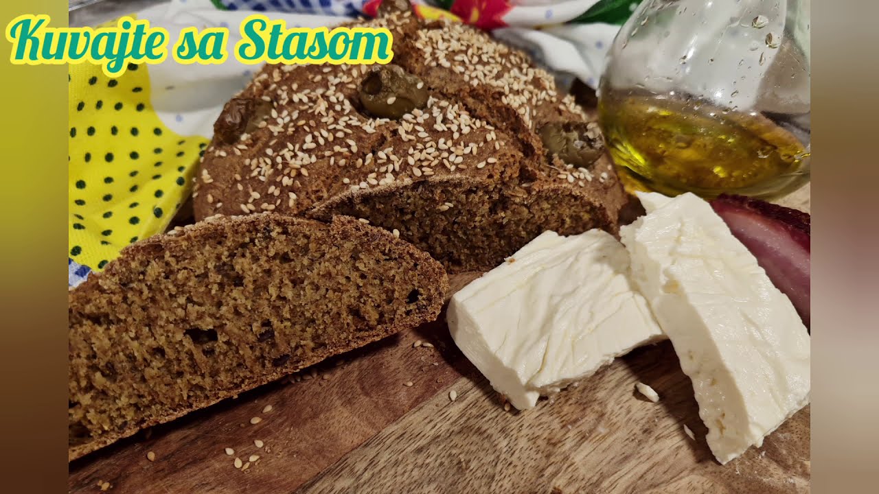 Hrono hleb sa speltinim, jecmenim i razenim brasnom. Hleb bez glutena