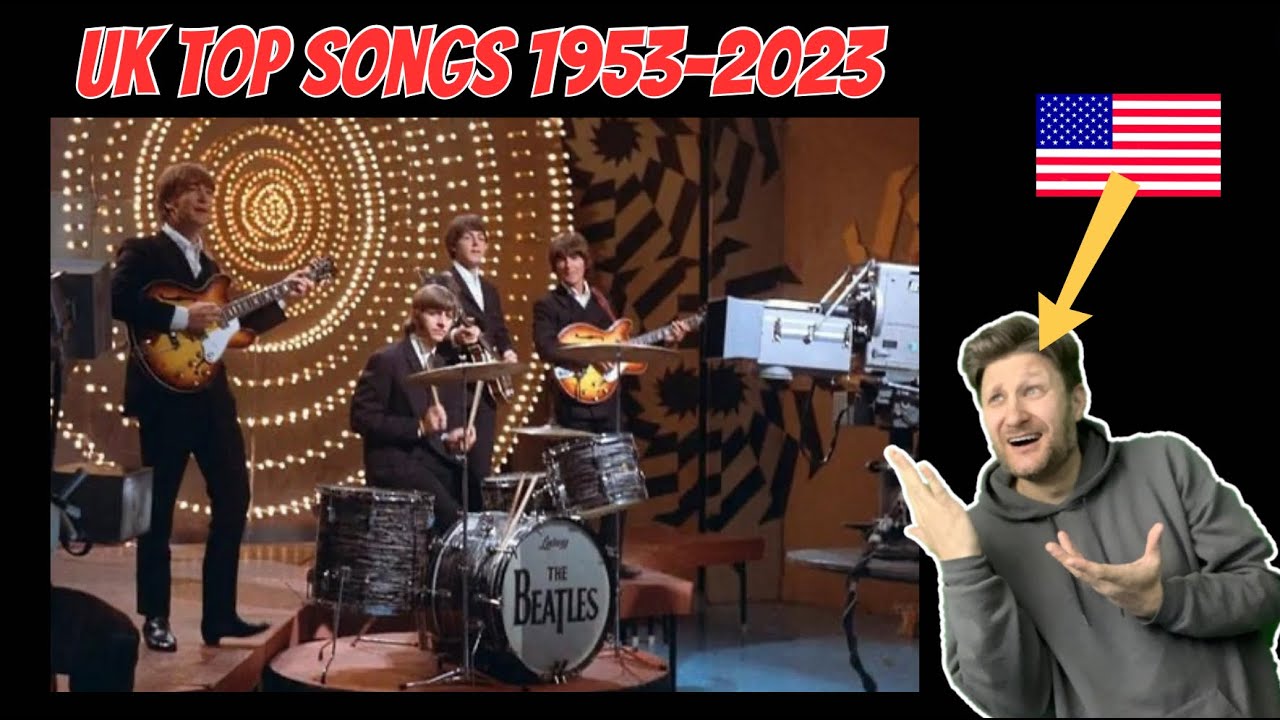 Самые популярные песни Великобритании за каждый год (1953–2023) | American Reacts | #Reaction #so...