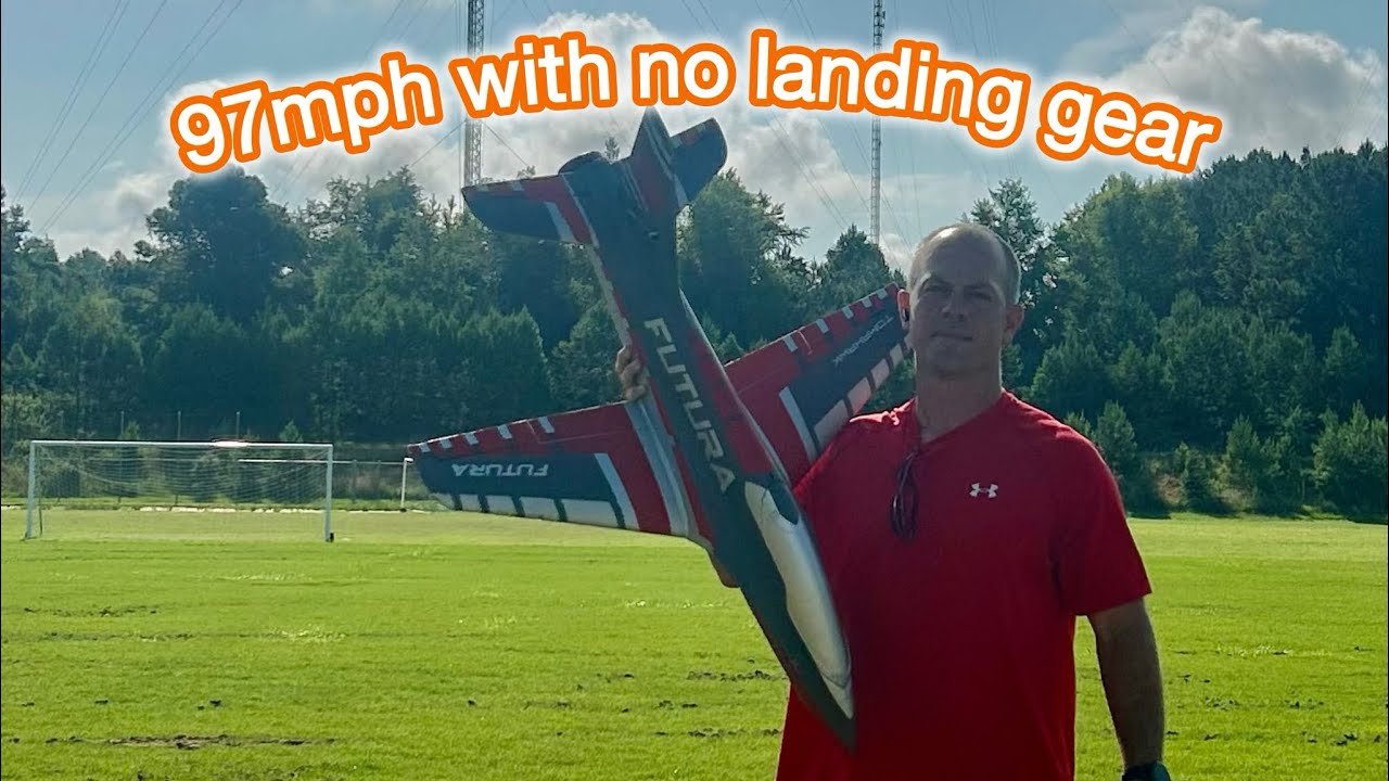 Hand launch FMS Futura 64mm. No landing gear!