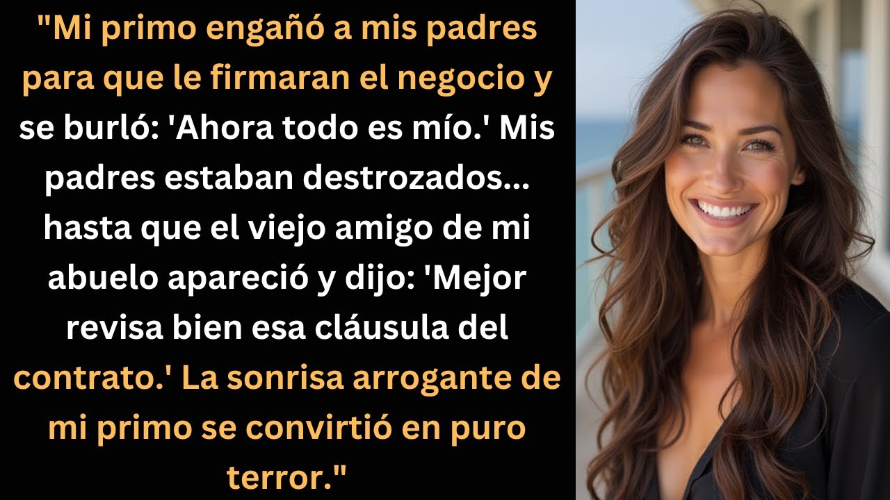 ¡Mi primo nos robó el negocio familiar… hasta que una cláusula oculta lo cambió todo!