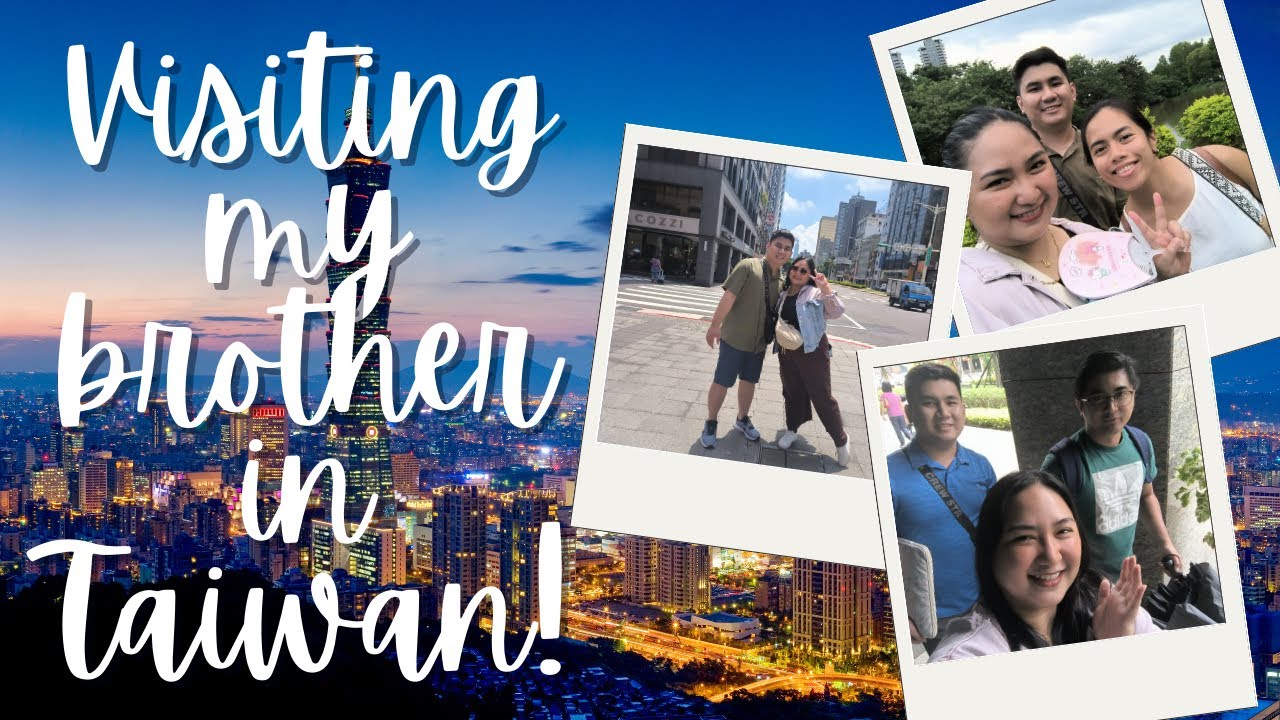 Taiwan Travel Vlog 2024 | Visiting My Brother at the Google Office