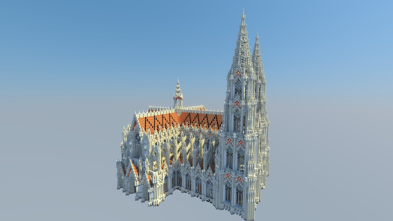Minecraft  Cinematic | Cathedral san Angelo