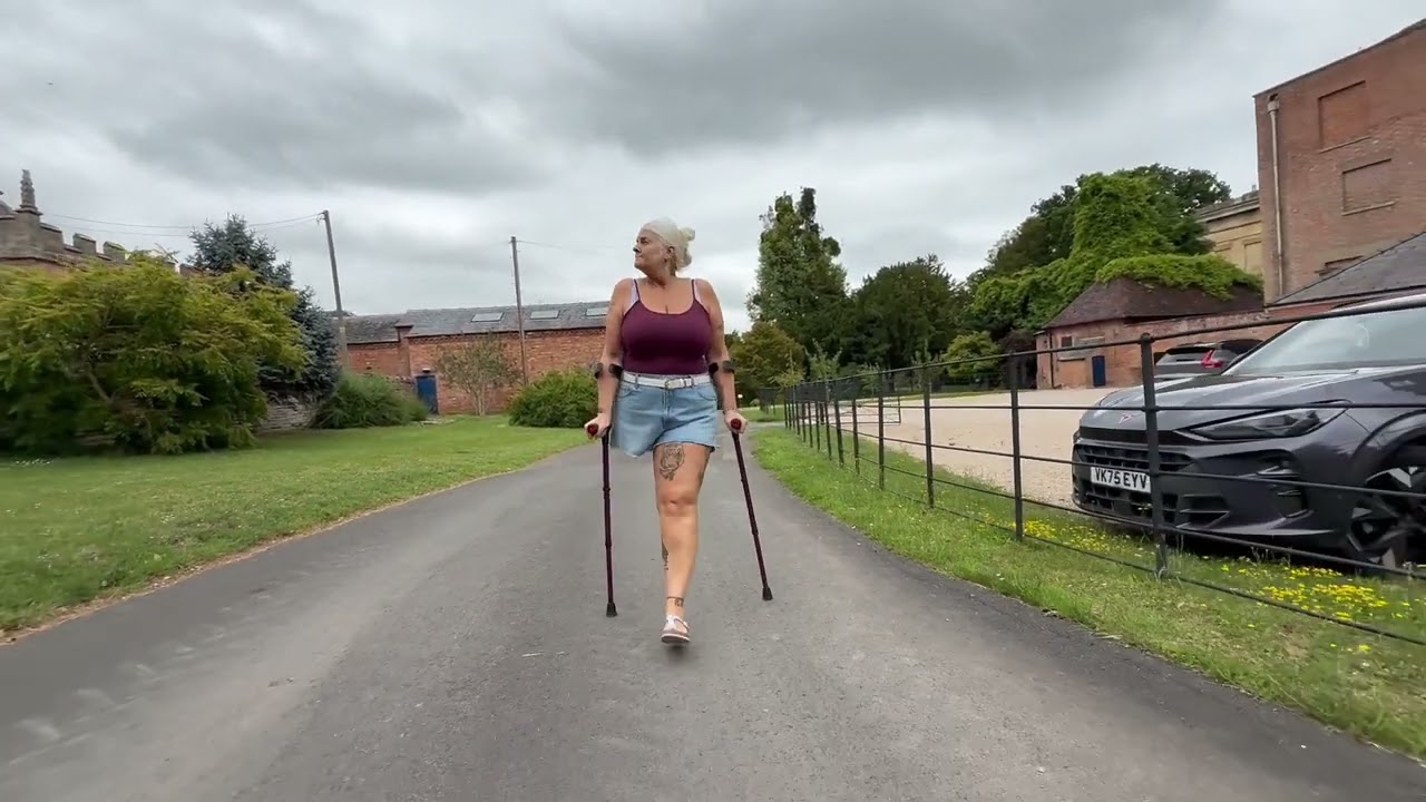 Amputee Alecia One Legged Tourist 2 preview