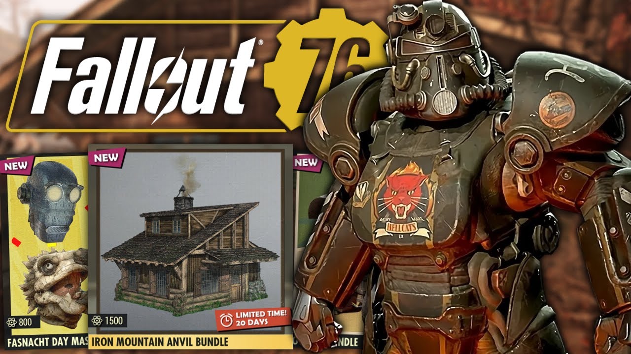 Iron Mountain Anvil Bundle Showcase + Weekly Offers | Fallout 76