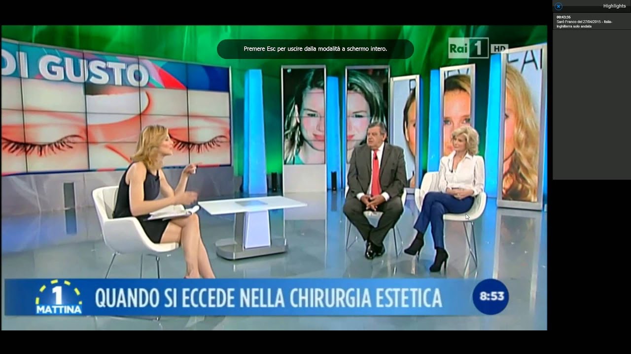 Francesca Fialdini con minigonna nera e arrapanti scarpe con tacco rosse! Sexy e  HOT !!!