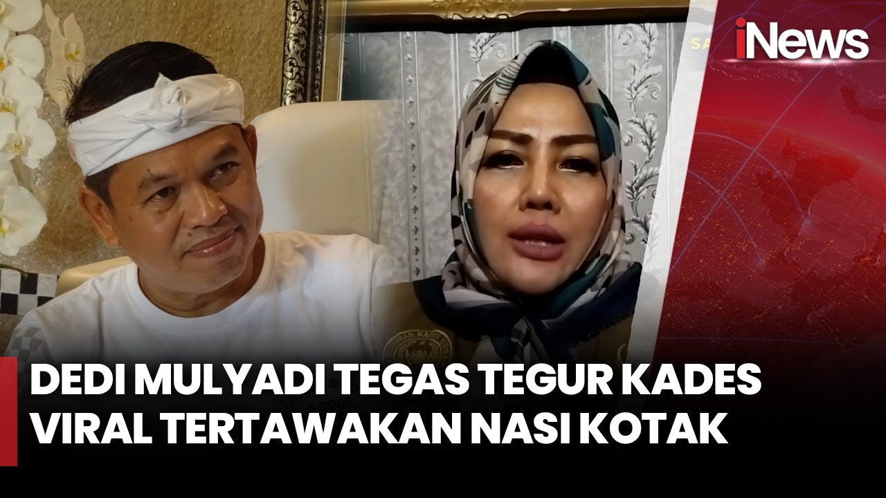 Dedi Mulyadi Tegur Kades Wiwin Komalasari Viral Tertawakan Nasi Kotak | iNews Malam | 27/02