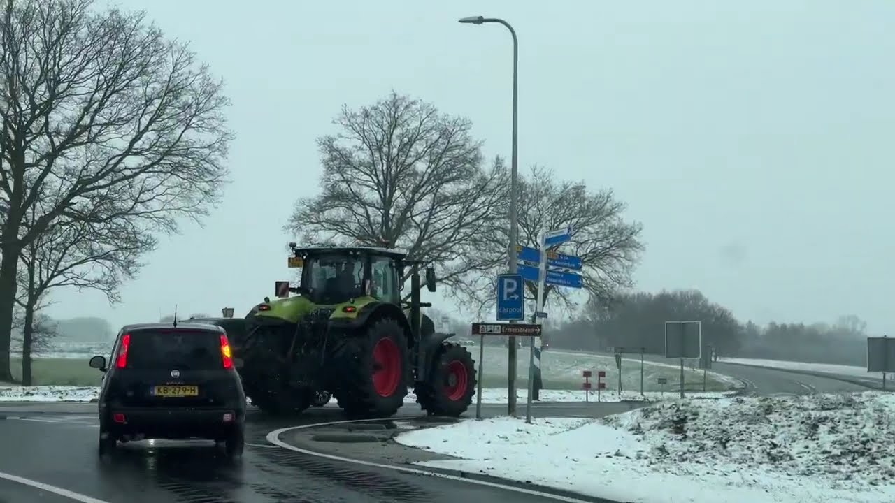 28-1-26 op weg naar het Tweelingdorp