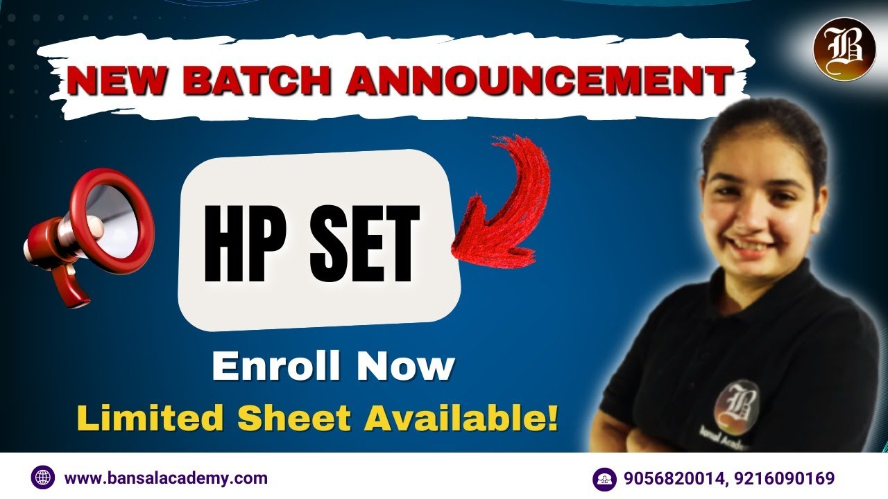 HP SET 2026 New Update | New Batch Announcement !