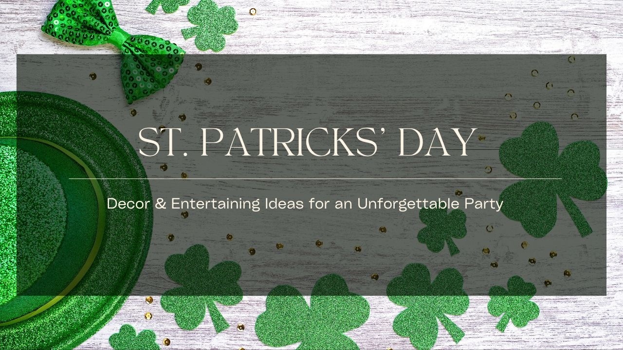 EASY DIY ST. PATRICK'S DAY DECOR & PARTY IDEAS 🍀