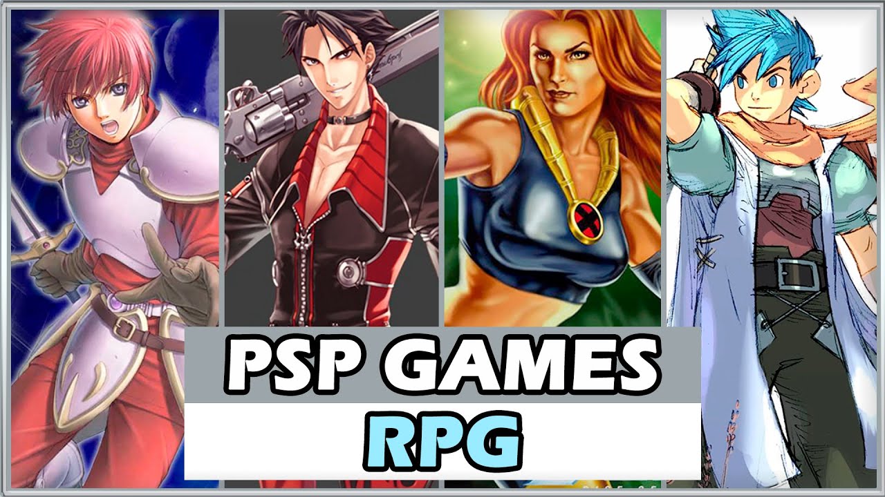 THE 40 BEST RPG GAMES ON PSP || PSP RPG GAMES