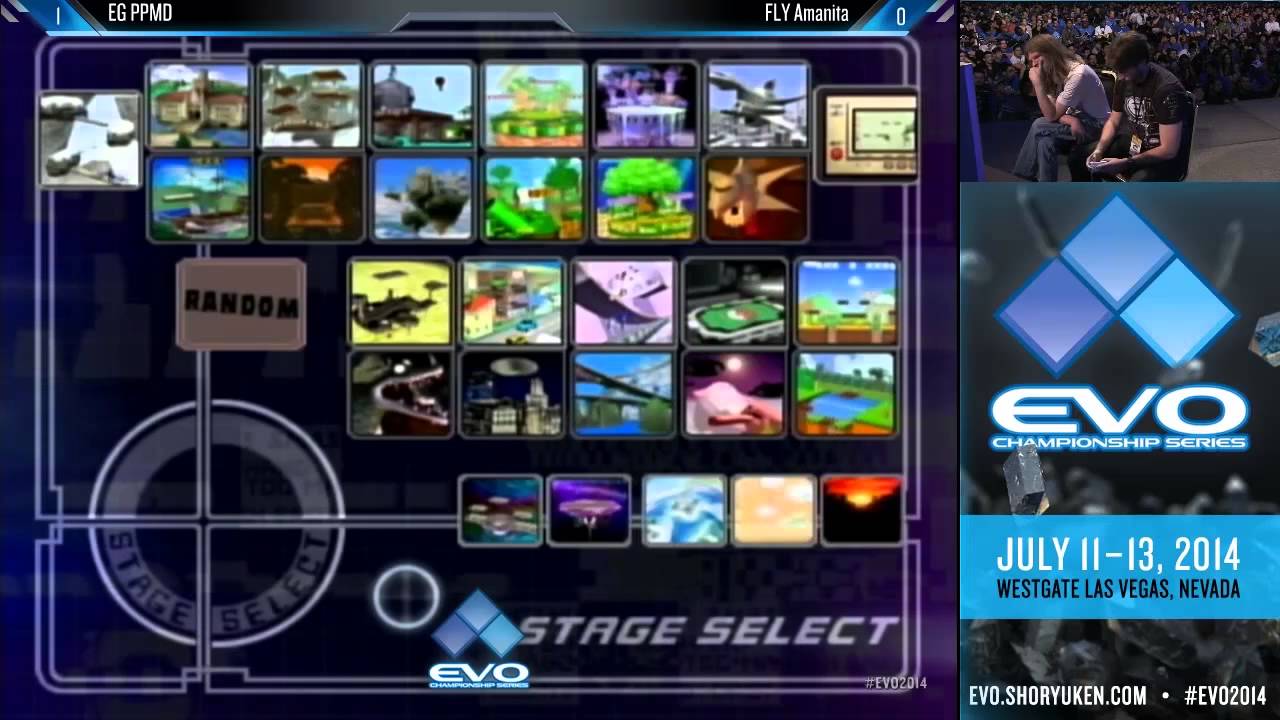 SSBM EVO 2014: Losers Top 8 - EG PPMD vs. FLY Amanita