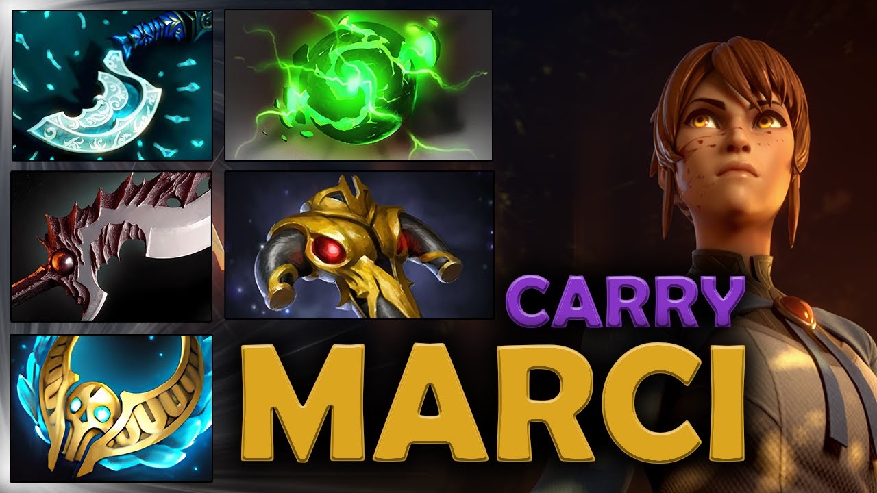 MARCI CARRY Kiritych - [Dota 2 Replay] 7.39e