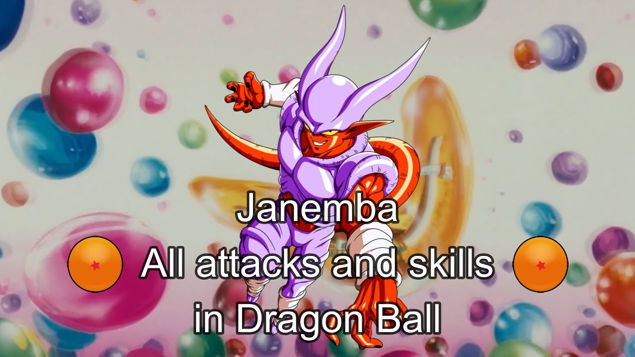 Janemba - All attacks and skills in Dragon Ball