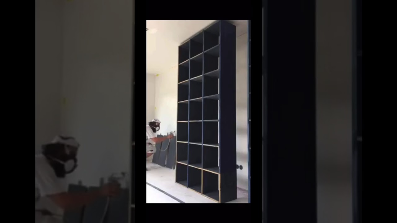 Kast spuiten in de woning doe je zo..