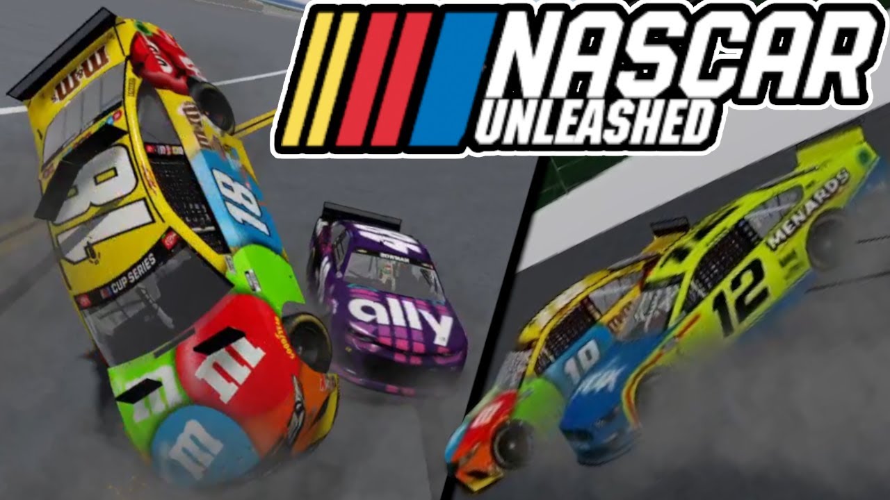 NASCAR Unleashed Crash Compilation 2