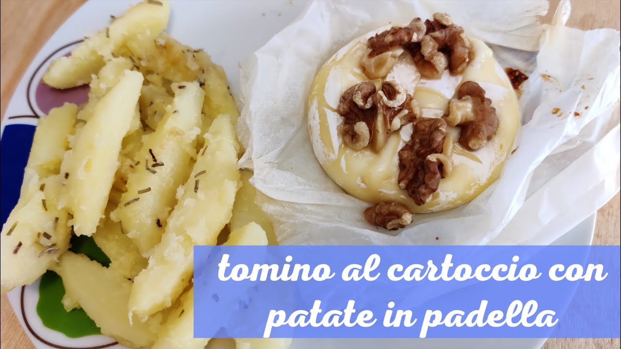 TOMINI AL CARTOCCIO con contorno di patate ~ Ricetta facile e veloce