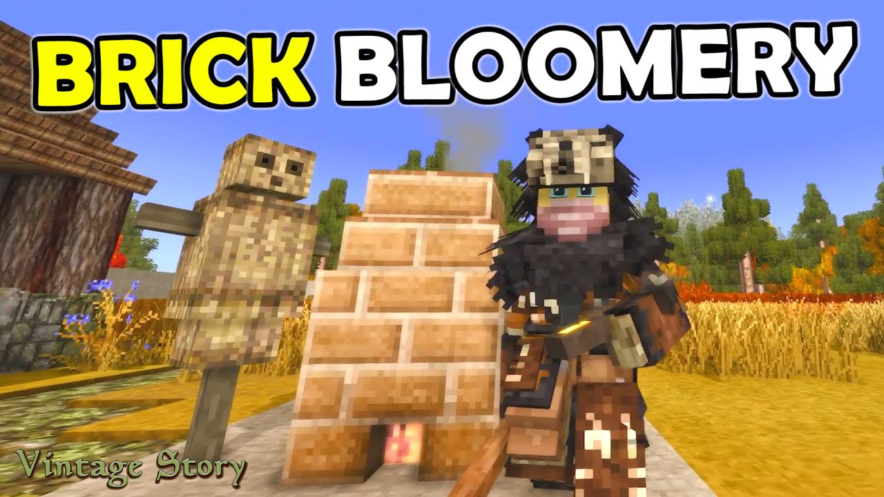 Crafting a Bloomery for Making Glass - Vintage Story (2026) - Ep 27