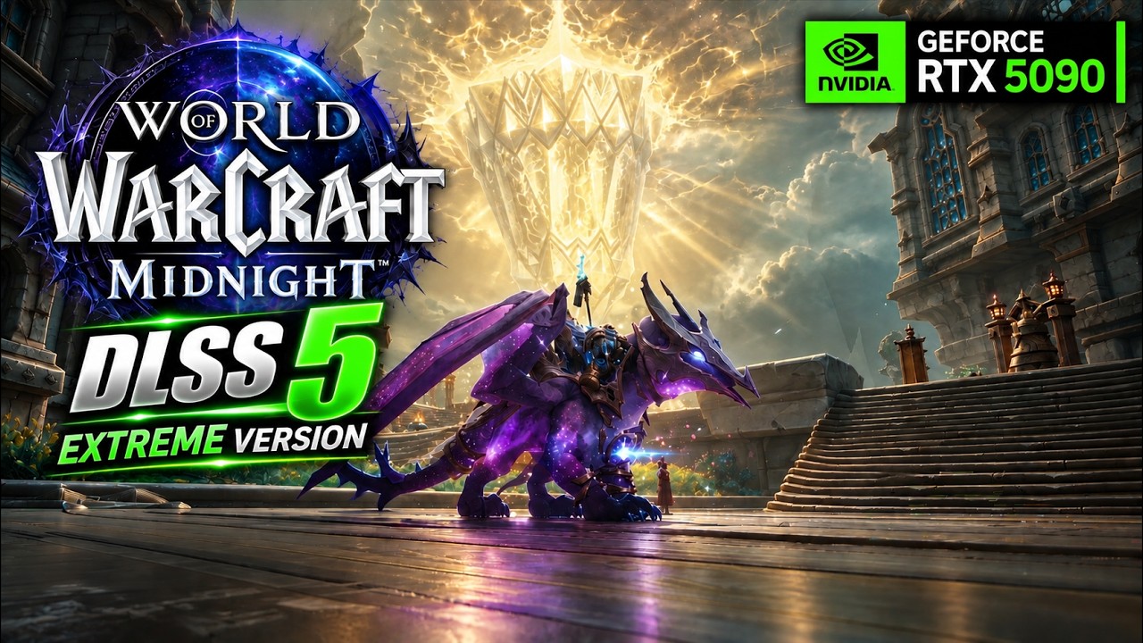 DLSS 5 Extreme: World of Warcraft Midnight &ndash; RTX 5090 4K