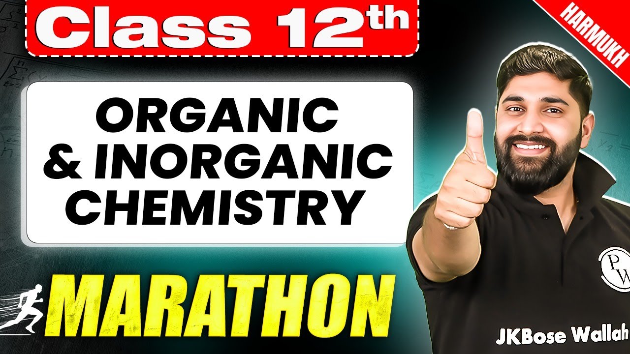 JKBOSE Class 12th Chemistry | ORGANIC & INORGANIC CHEMISTRY | Full Marathon | Harmukh Batch