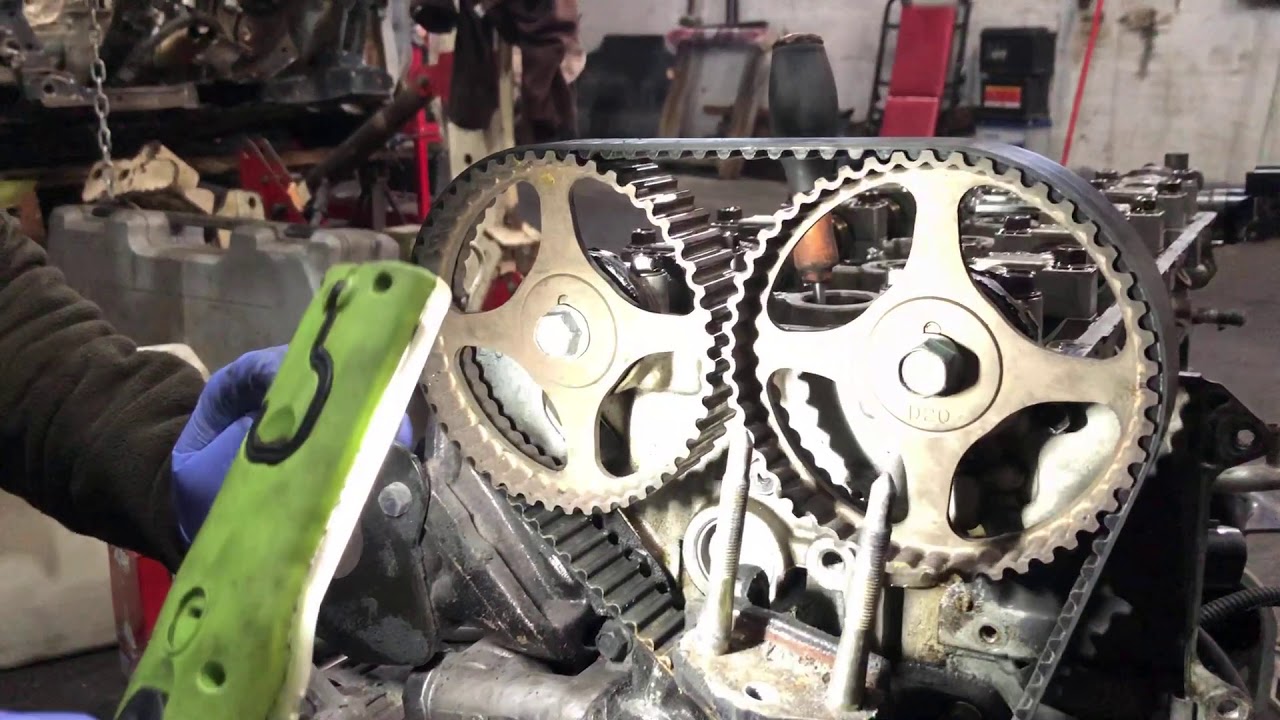 Segunda parte motor Mitsubishi,distribución fuera de punto