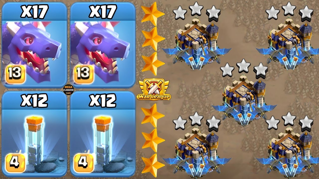 TH18 NEW ATTACK STRATEGY! Dragon With Totem Spell | CLASH OF CLANS #2