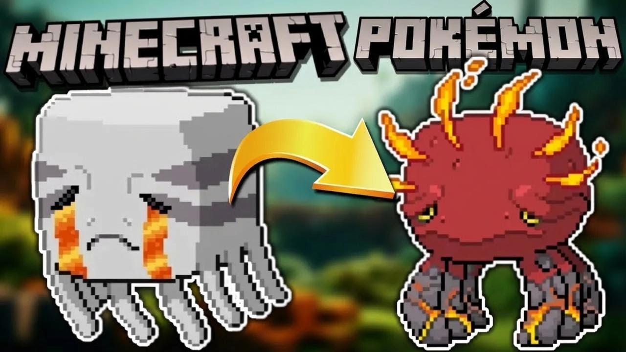 Recriando Pokémon Antigos do Minecraft com Fakemon Incríveis