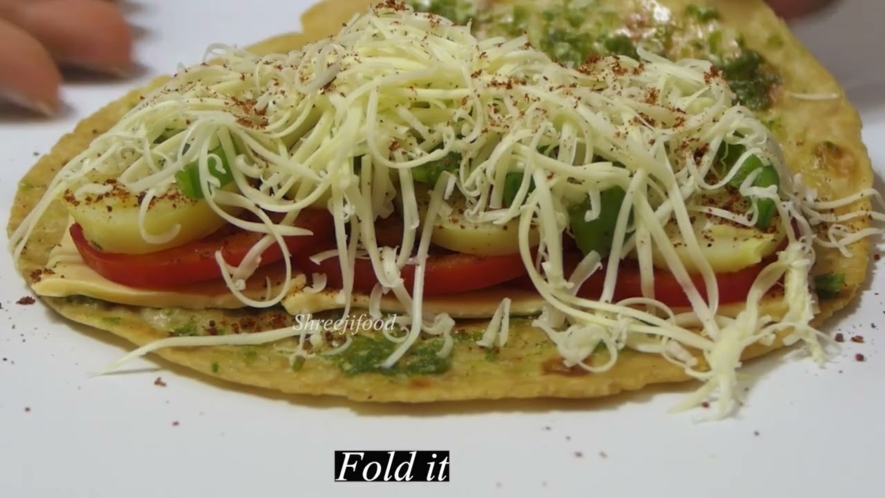 Roti Sandwich Recipe | Chapati Sandwich | Leftover Roti Sandwich | Shreejifood