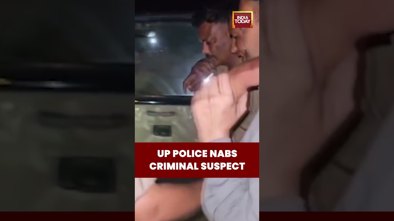 Breaking: UP Police Nabs Criminal Suspect in Mathur | Injured in Crossfire | Pistol and Bike Seized